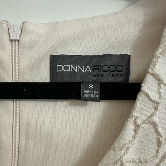 NWT; Bridal Dress; Size 8; White/Pink/Gold - Picture 5 of 8